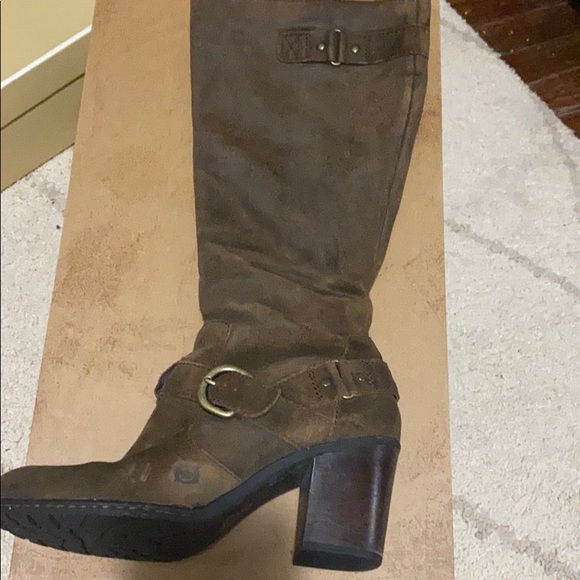 born poly riding boot